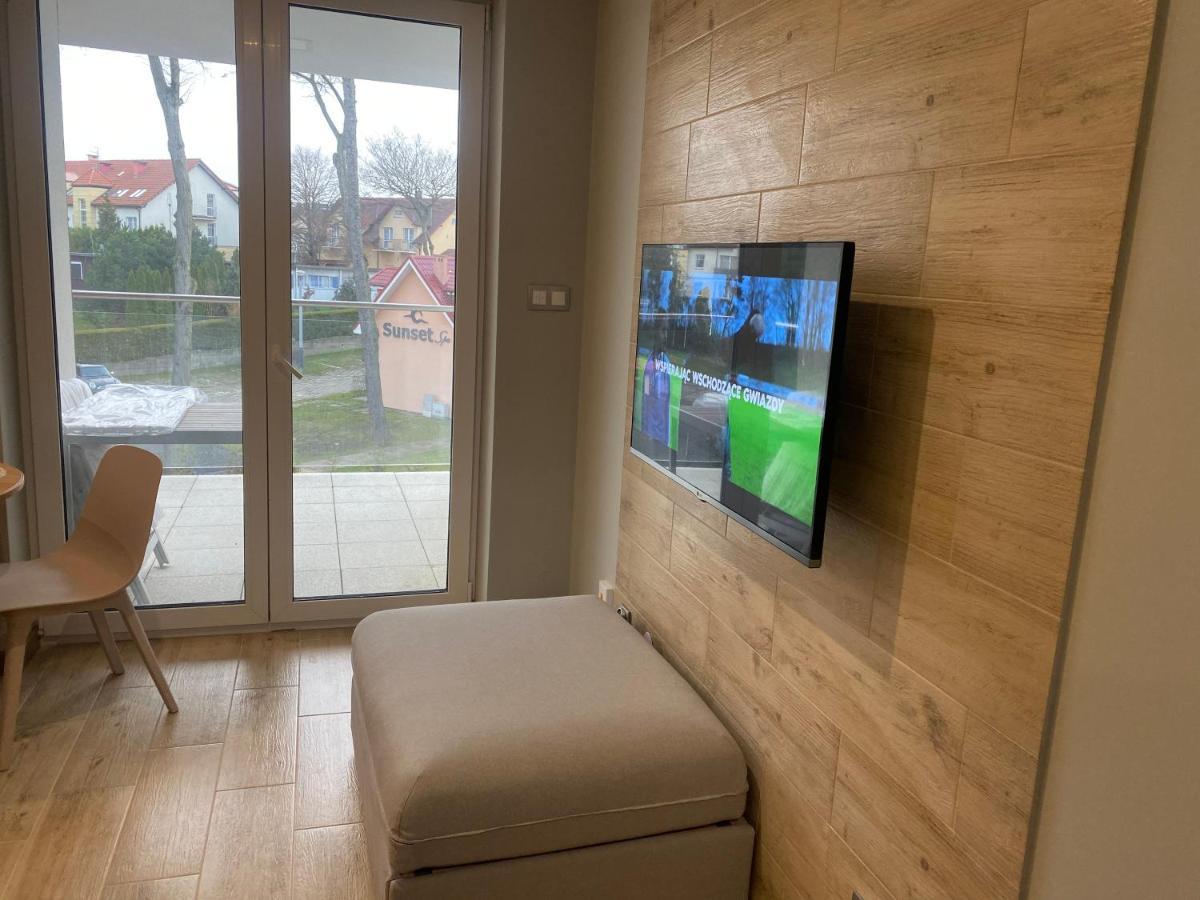 Apartament Pink Klifowa Rewal Bagian luar foto